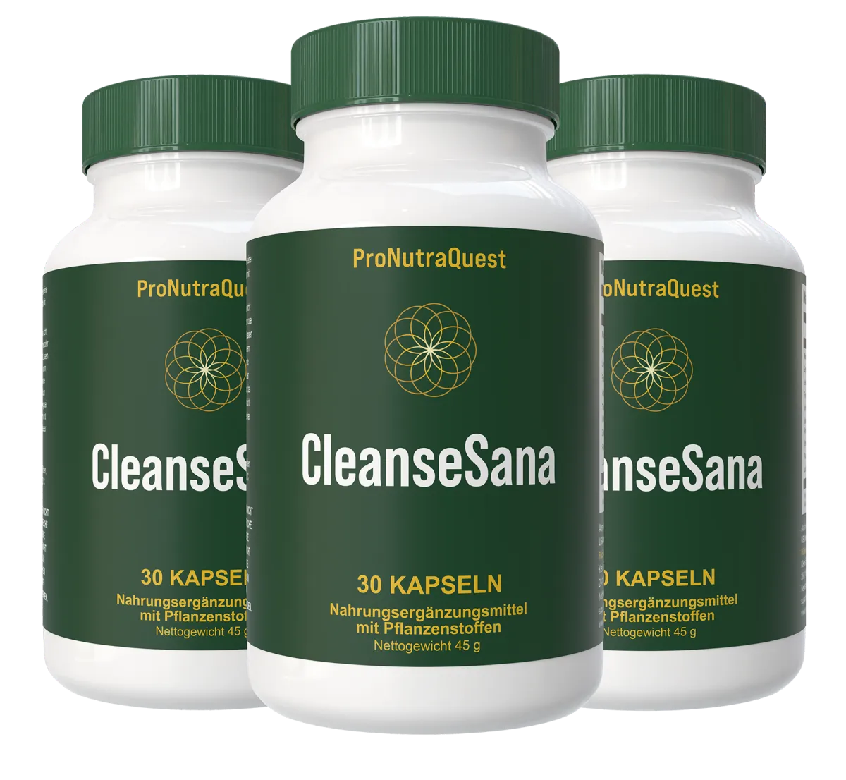 CleanseSana Kapseln 3 Flaschen